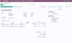 Odoo Invoicing - Monthly Subscription